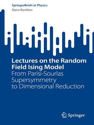 cover image of Lectures on the Random Field Ising Model